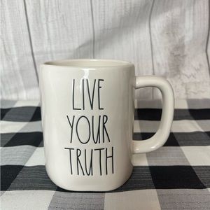 Rae Dunn LIVE YOUR TRUTH Mug